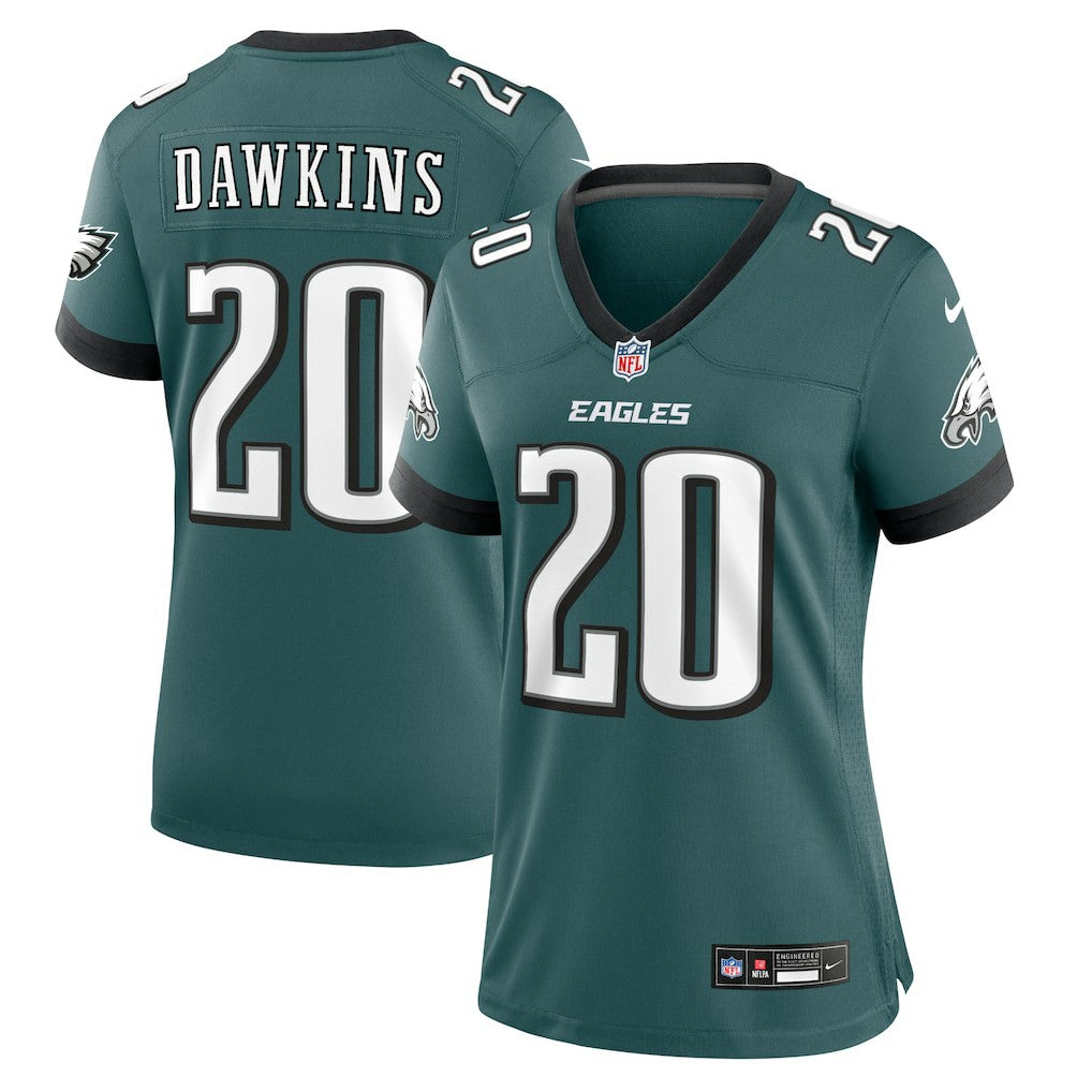 Philadelphia Eagles Nike Brian Dawkins  Women's Retired Player Game Jersey