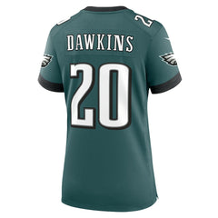 Philadelphia Eagles Nike Brian Dawkins  Women's Retired Player Game Jersey
