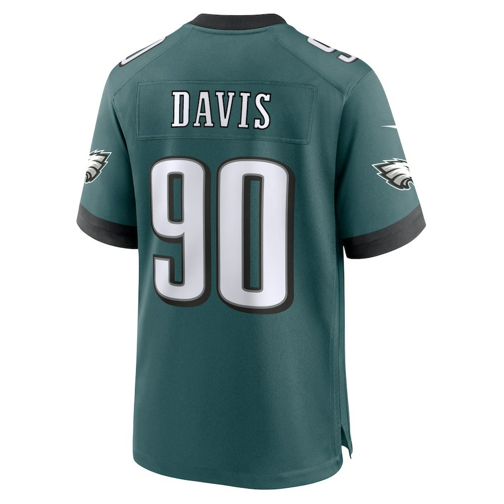 Philadelphia Eagles Nike Jordan Davis  Team Game Jersey