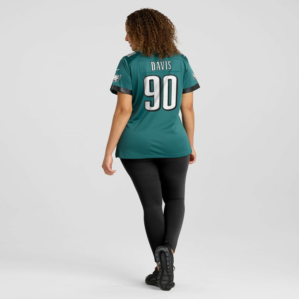 Philadelphia Eagles Nike Jordan Davis  Women's Team Game Jersey