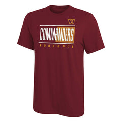 Washington Commanders  Youth Pumped Up T-Shirt