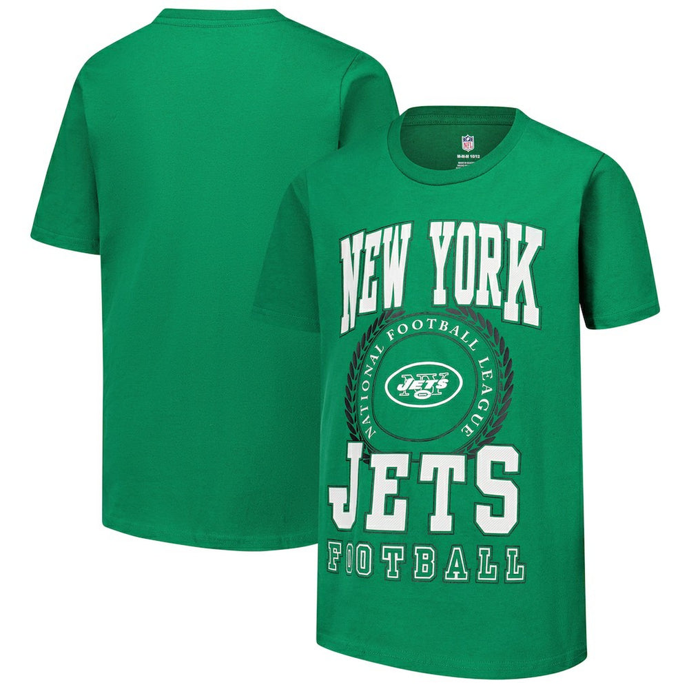 New York Jets  Youth Stitched Up Retro Logo T-Shirt