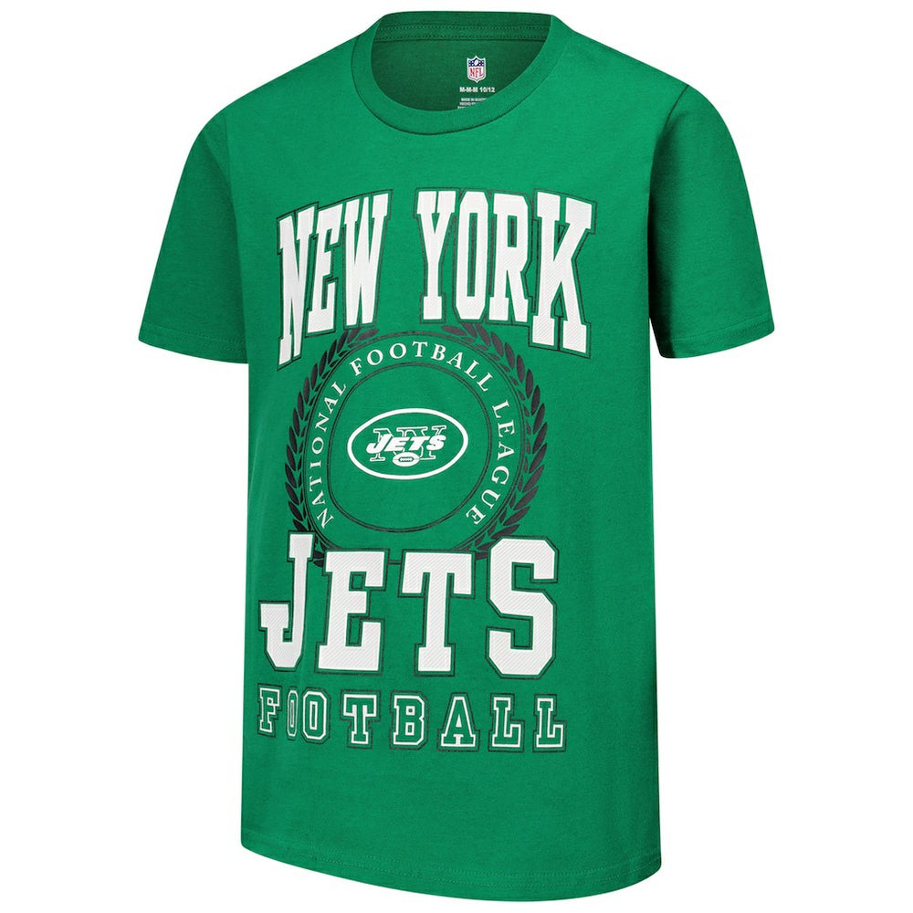 New York Jets  Youth Stitched Up Retro Logo T-Shirt