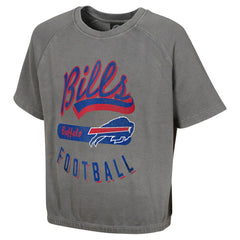 Buffalo Bills  Women's Mineral Wash Short Sleeve Top