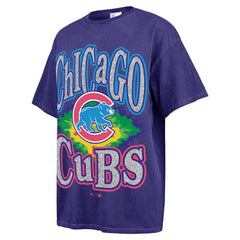 Chicago Cubs '47 Women's Flashing Lights Boyfriend T-Shirt | MLB On Sale