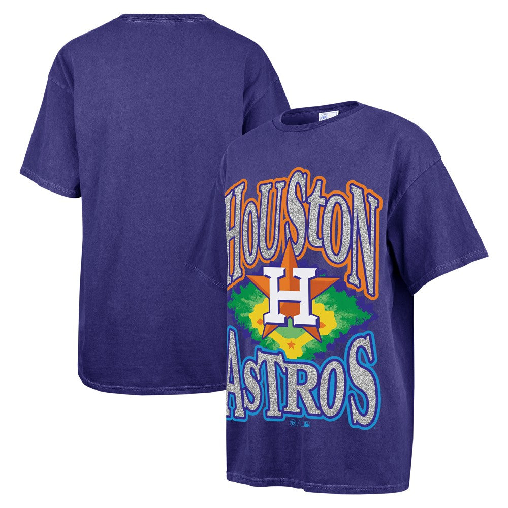 Houston Astros '47 Women's Flashing Lights Boyfriend T-Shirt | MLB Near me