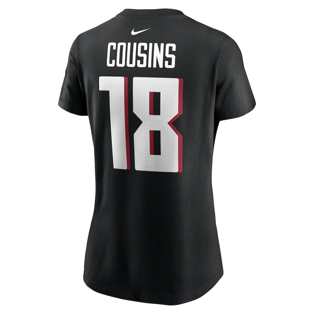 Atlanta Falcons Nike Kirk Cousins  Women's Player Name & Number T-Shirt