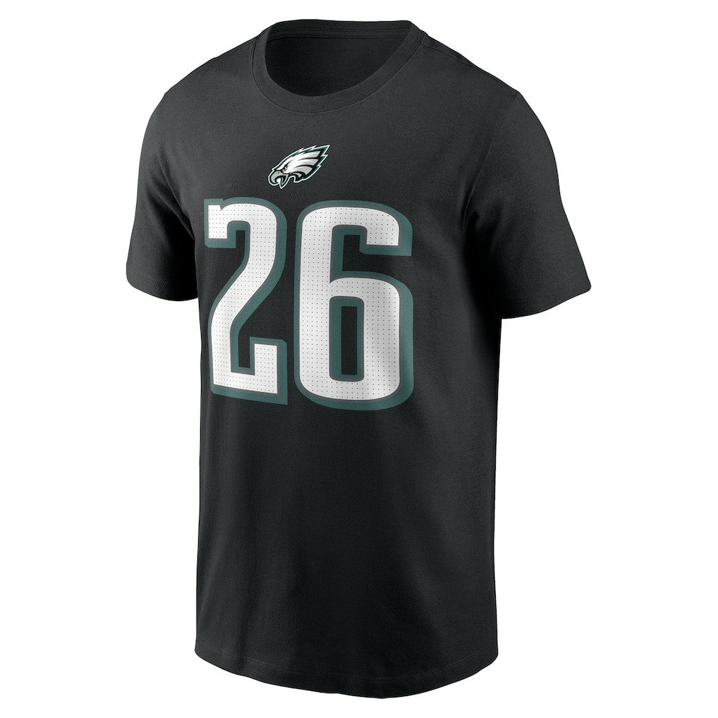 Philadelphia Eagles Nike Saquon Barkley  Player Name & Number T-Shirt