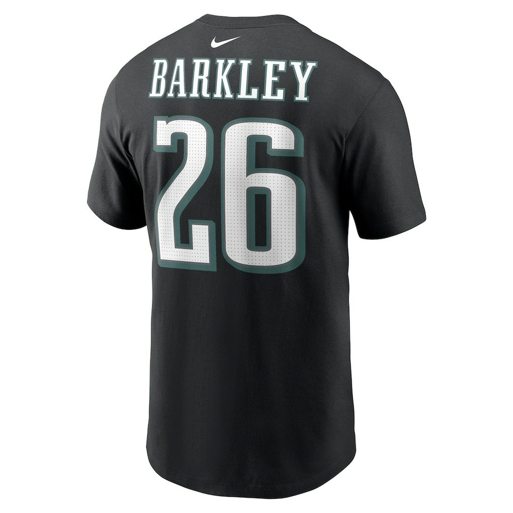 Philadelphia Eagles Nike Saquon Barkley  Player Name & Number T-Shirt