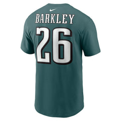 Philadelphia Eagles Nike Saquon Barkley  Player Name & Number T-Shirt