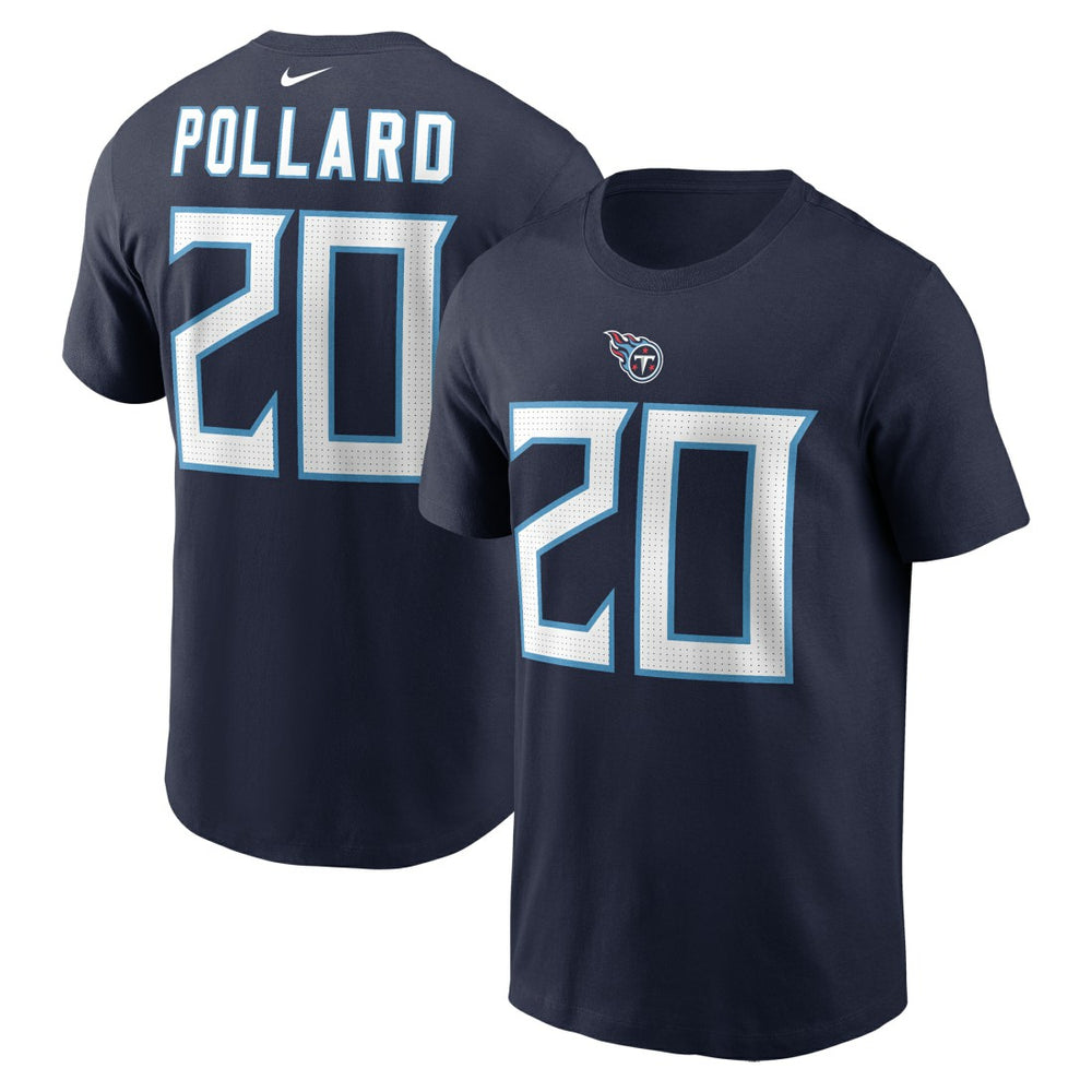 Tennessee Titans Nike Tony Pollard  Player Name & Number T-Shirt