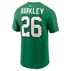 Philadelphia Eagles Nike Saquon Barkley  Player Name & Number T-Shirt