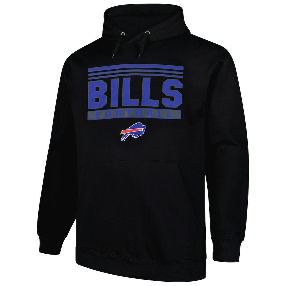 Buffalo Bills Fanatics Big & Tall Pop Pullover Hoodie
