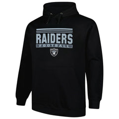 Las Vegas Raiders Fanatics Big & Tall Pop Pullover Hoodie