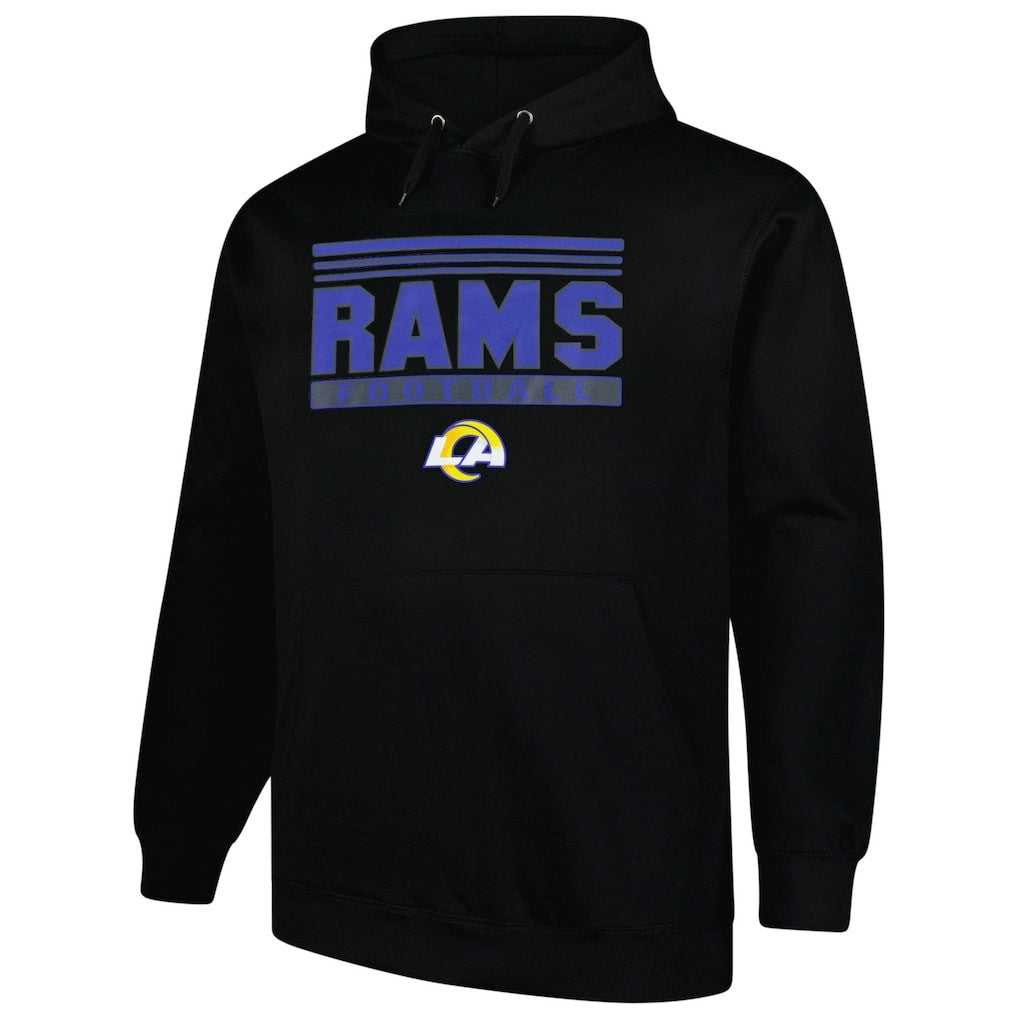 Los Angeles Rams Fanatics Big & Tall Pop Pullover Hoodie