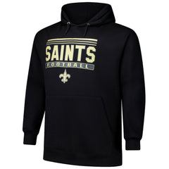 New Orleans Saints Fanatics Big & Tall Pop Pullover Hoodie