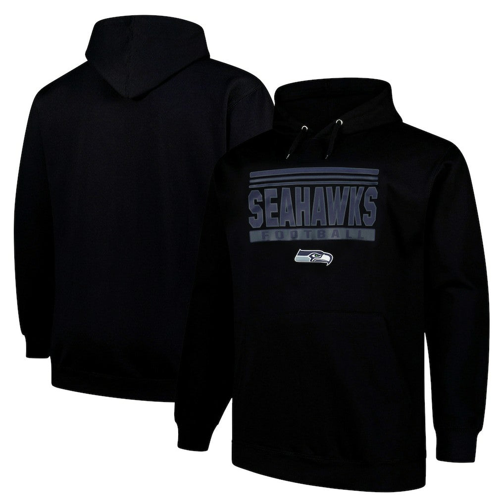 Seattle Seahawks Fanatics Big & Tall Pop Pullover Hoodie