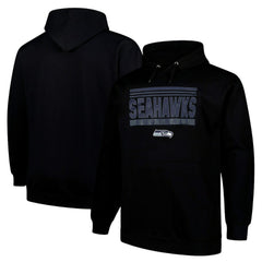 Seattle Seahawks Fanatics Big & Tall Pop Pullover Hoodie