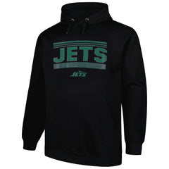 New York Jets Fanatics Big & Tall Pop Pullover Hoodie