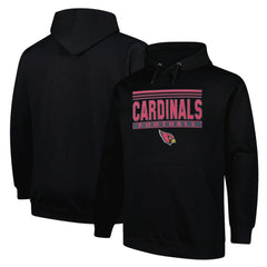Arizona Cardinals Fanatics Big & Tall Pop Pullover Hoodie