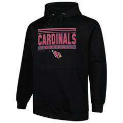 Arizona Cardinals Fanatics Big & Tall Pop Pullover Hoodie