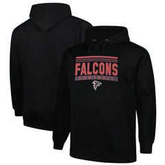Atlanta Falcons Fanatics Big & Tall Pop Pullover Hoodie