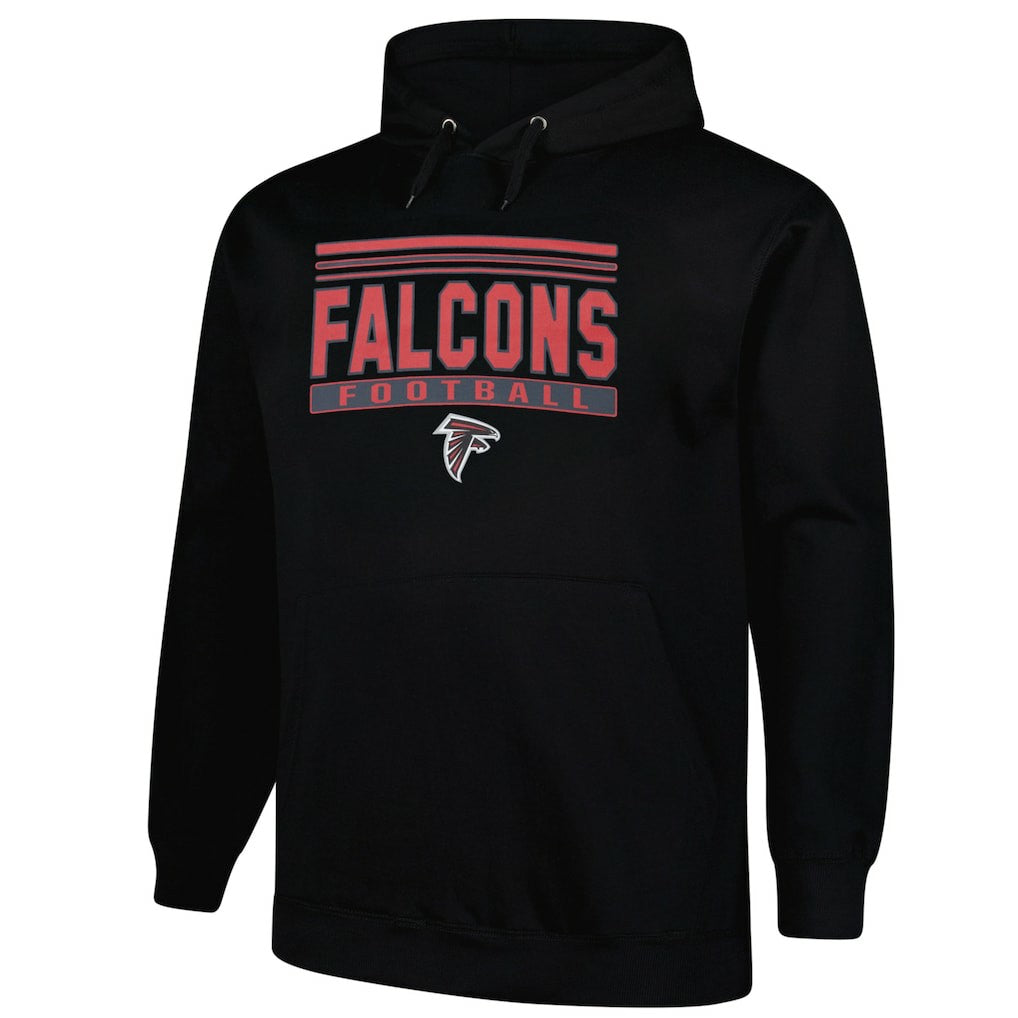 Atlanta Falcons Fanatics Big & Tall Pop Pullover Hoodie