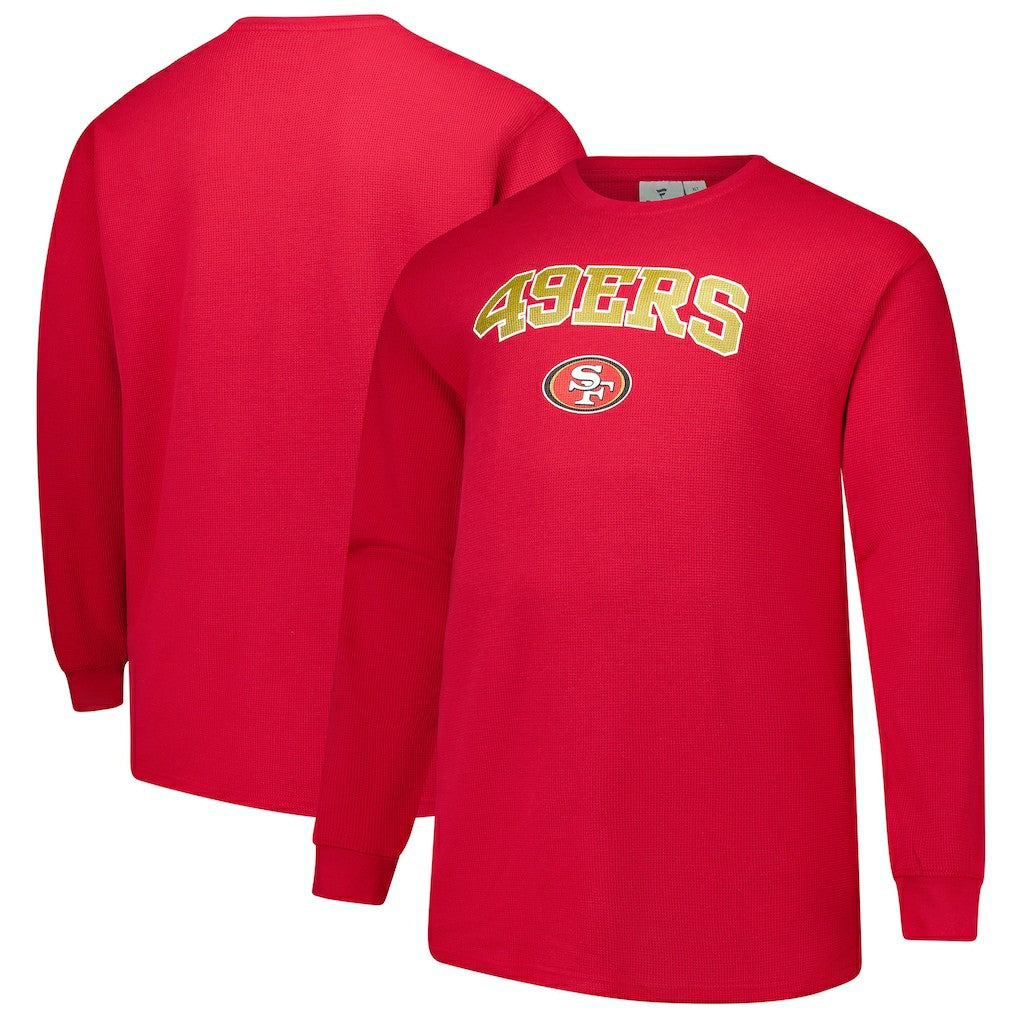 San Francisco 49ers Fanatics Big & Tall Thermal Long Sleeve T-Shirt