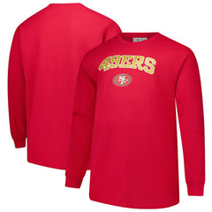 San Francisco 49ers Fanatics Big & Tall Thermal Long Sleeve T-Shirt