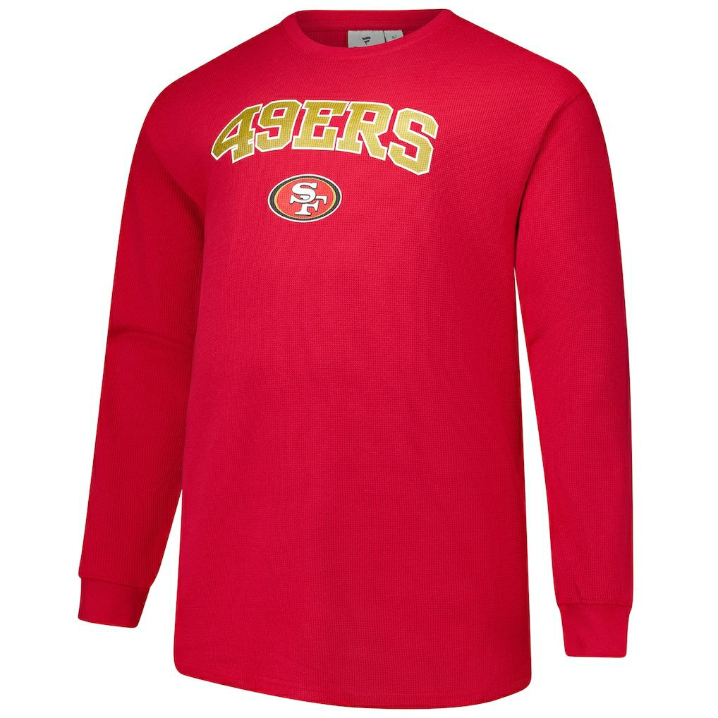 San Francisco 49ers Fanatics Big & Tall Thermal Long Sleeve T-Shirt
