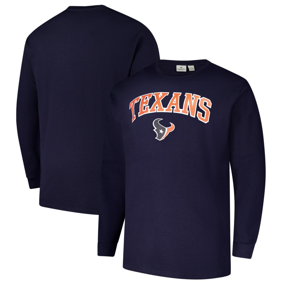 Houston Texans Fanatics Big & Tall Thermal Long Sleeve T-Shirt