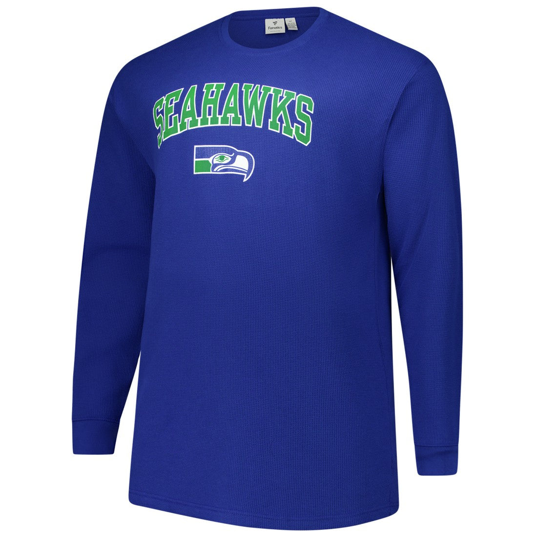 Seattle Seahawks Fanatics Big & Tall Throwback Thermal Long Sleeve T-Shirt
