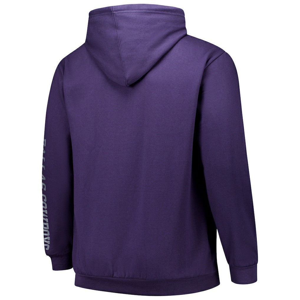 Dallas Cowboys Fanatics Big & Tall Sleeve Hit Full-Zip Hoodie