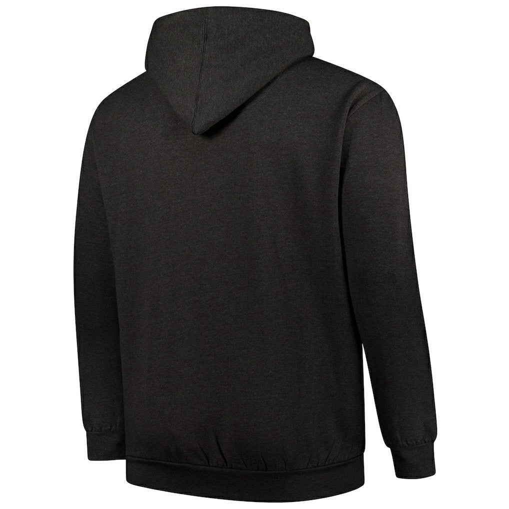 Cleveland Browns Fanatics Big & Tall Sleeve Hit Full-Zip Hoodie