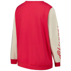 Chicago Bulls '47 Women's Plus Size Oversized Rise Andie Pullover Sweatshirt Discount