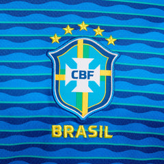 Neymar Jr. Brazil National Team Women's 2024 Away Stadium Replica Player Jersey – Blue - Nike