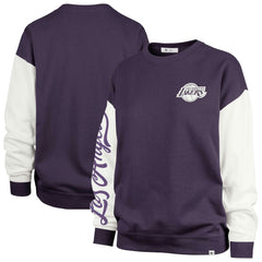 Los Angeles Lakers '47 Women's Rise Andie Pullover Sweatshirt Outlet