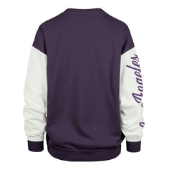Los Angeles Lakers '47 Women's Rise Andie Pullover Sweatshirt Outlet