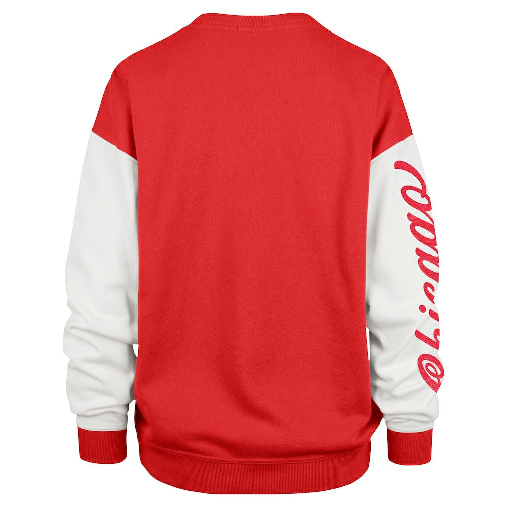 Chicago Bulls '47 Women's Rise Andie Oversized Pullover Sweatshirt Online