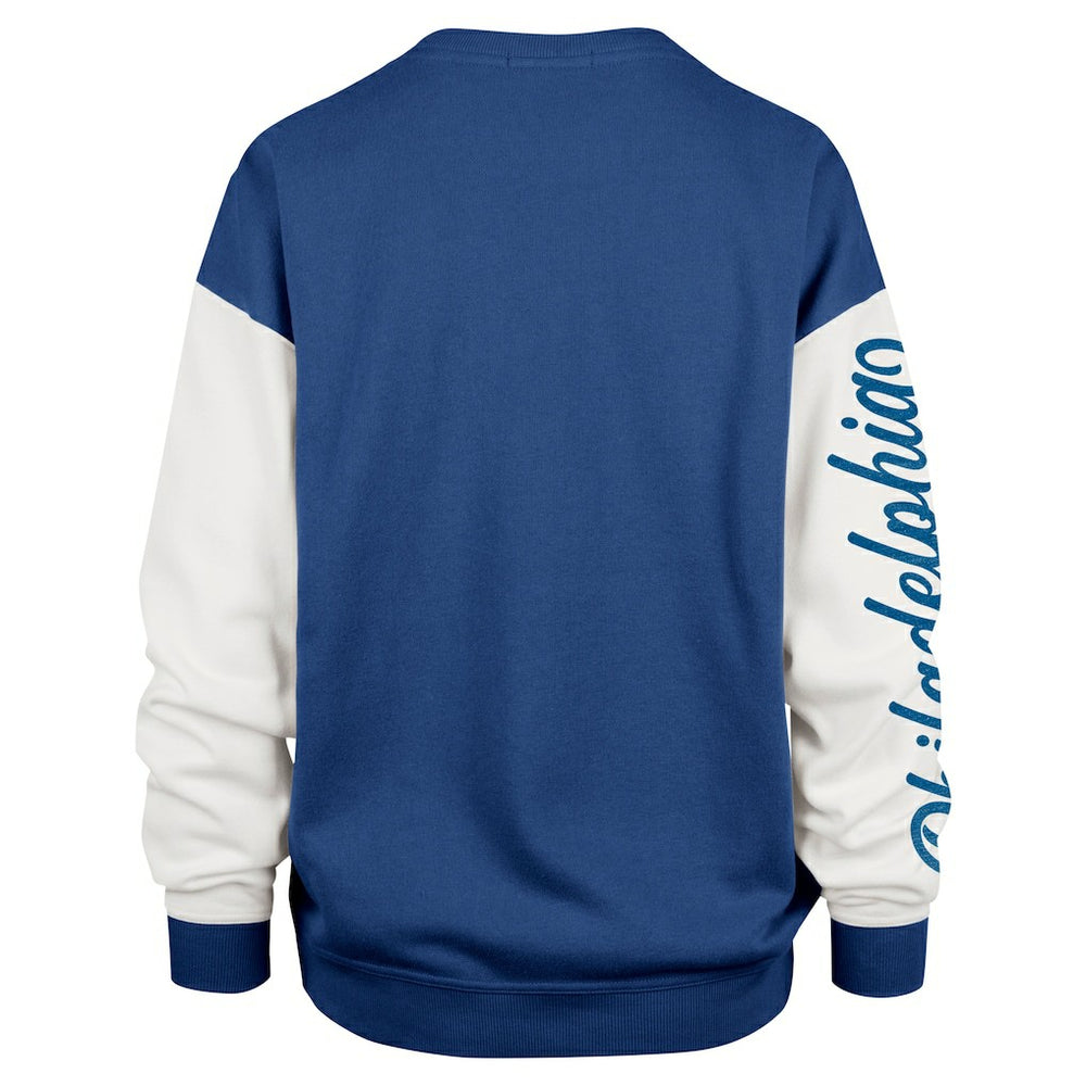 Philadelphia 76ers '47 Women's Rise Andie Oversized Pullover Sweatshirt Discount