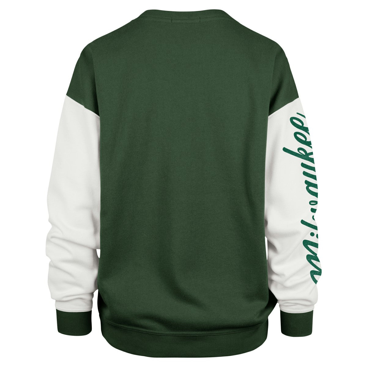 Milwaukee Bucks '47 Women's Rise Andie Oversized Pullover Sweatshirt For Sale
