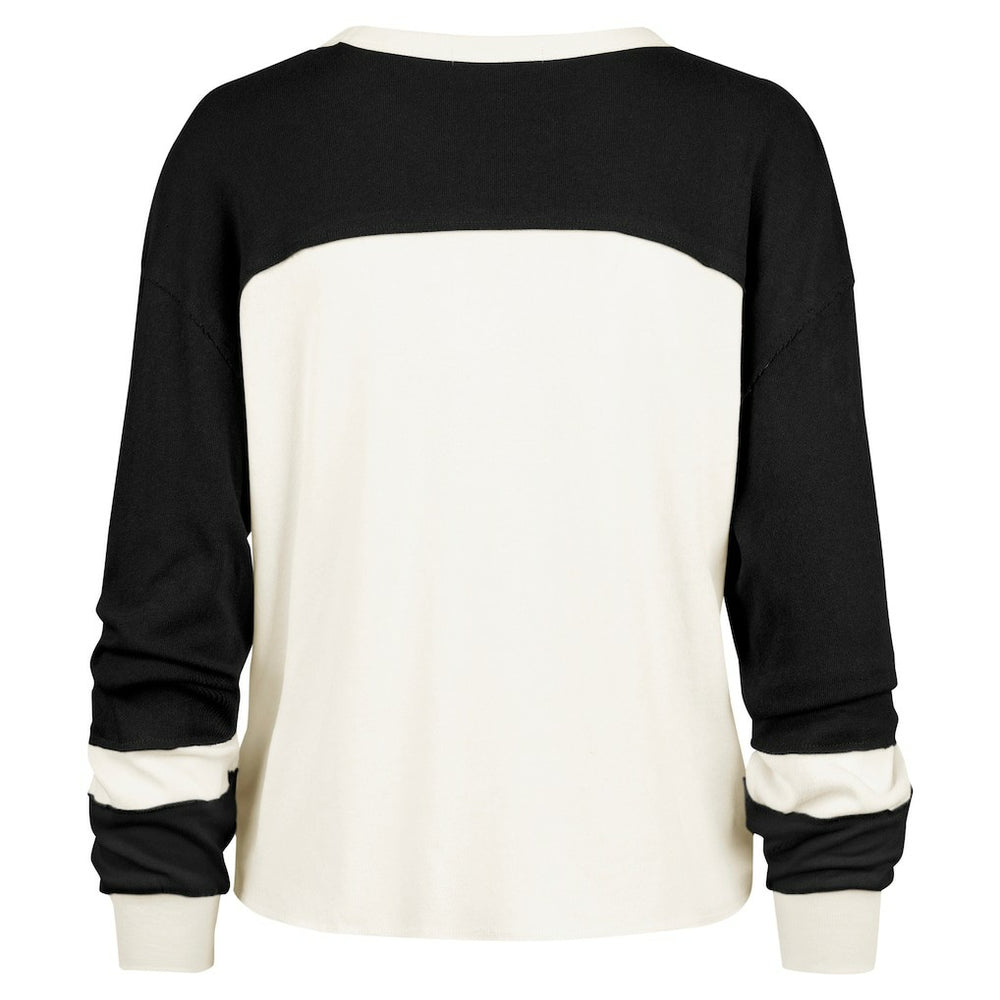Brooklyn Nets '47 Women's Curve Raglan Long Sleeve T-Shirt New