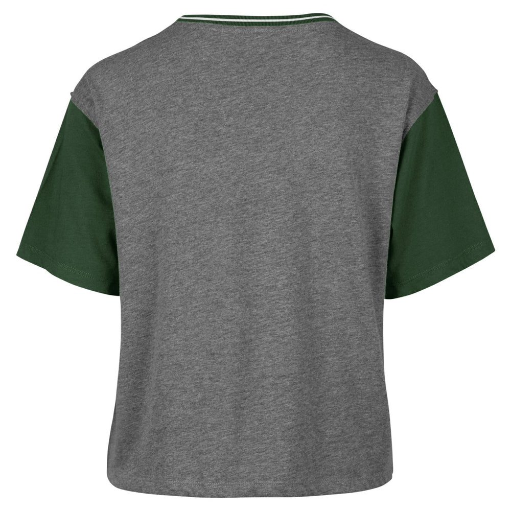 Milwaukee Bucks '47 Women's Rise Clubhouse Ziggy Color Block T-Shirt New