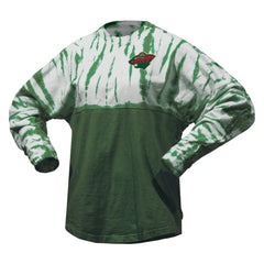 Minnesota Wild Spirit Jersey Unisex Crystal Half Dye Long Sleeve T-Shirt Discount