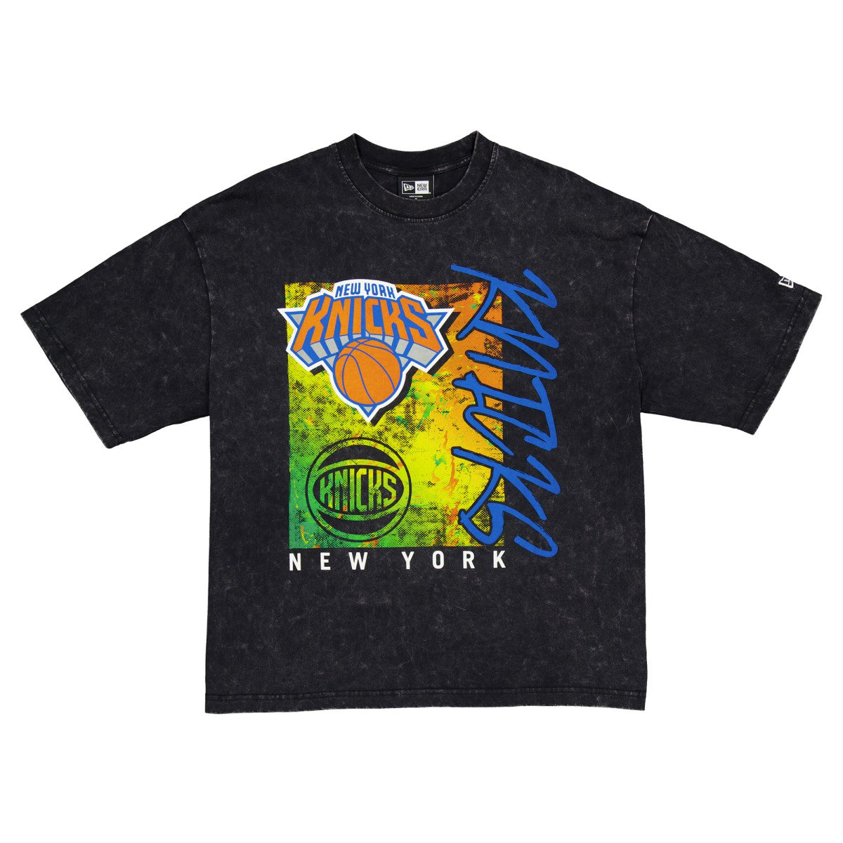 New York Knicks Sport Classics Enzyme Washed T-Shirt Discount