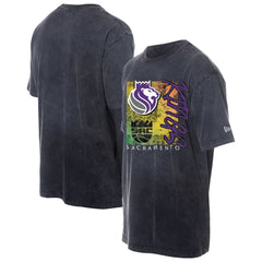 Sacramento Kings Distressed Sport Classics Enzyme Washed T-Shirt New