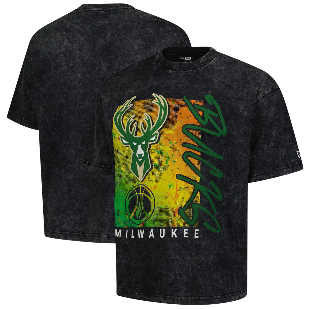 Milwaukee Bucks Sport Classics Enzyme Washed T-Shirt On Sale