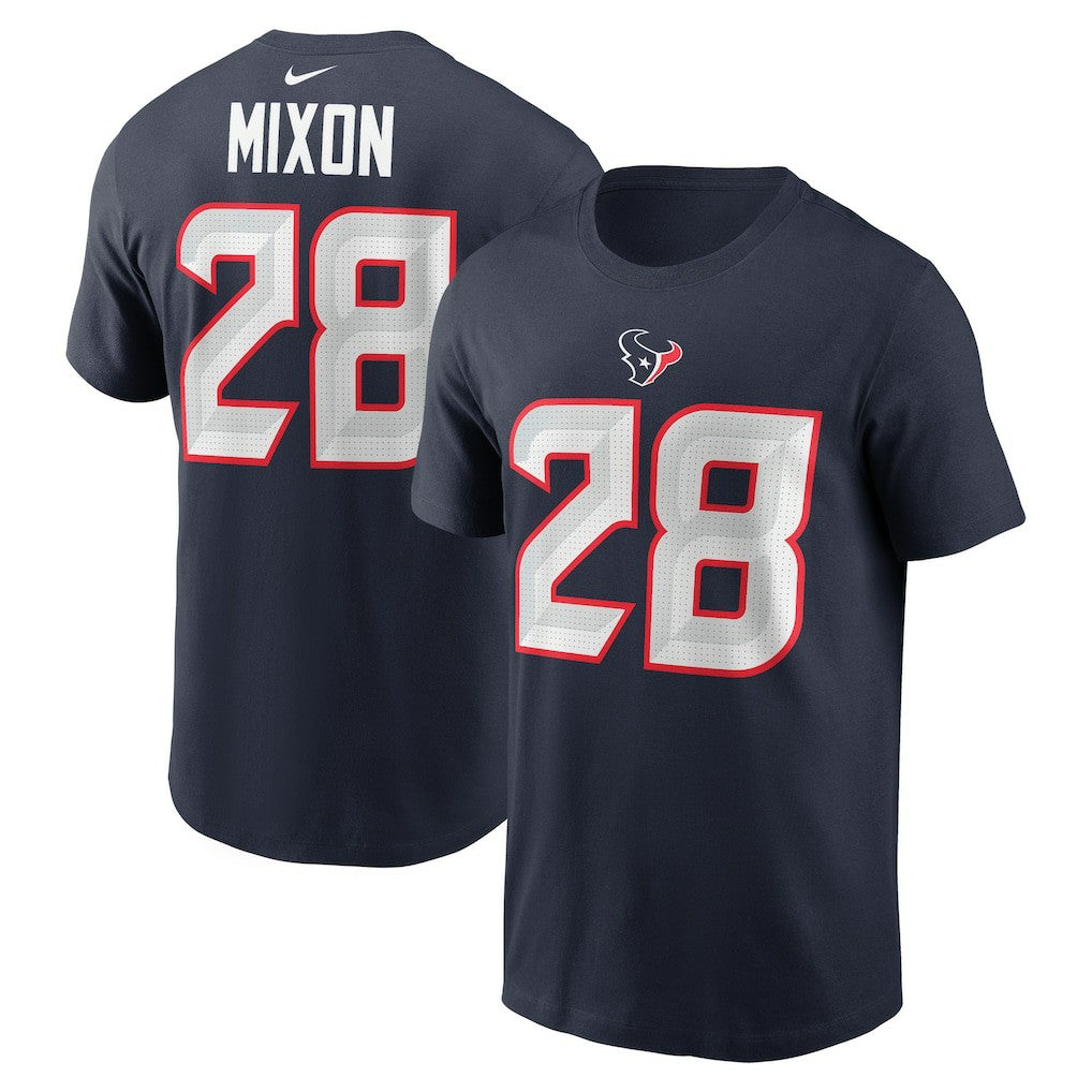 Houston Texans Nike Joe Mixon  Player Name & Number T-Shirt