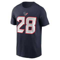 Houston Texans Nike Joe Mixon  Player Name & Number T-Shirt