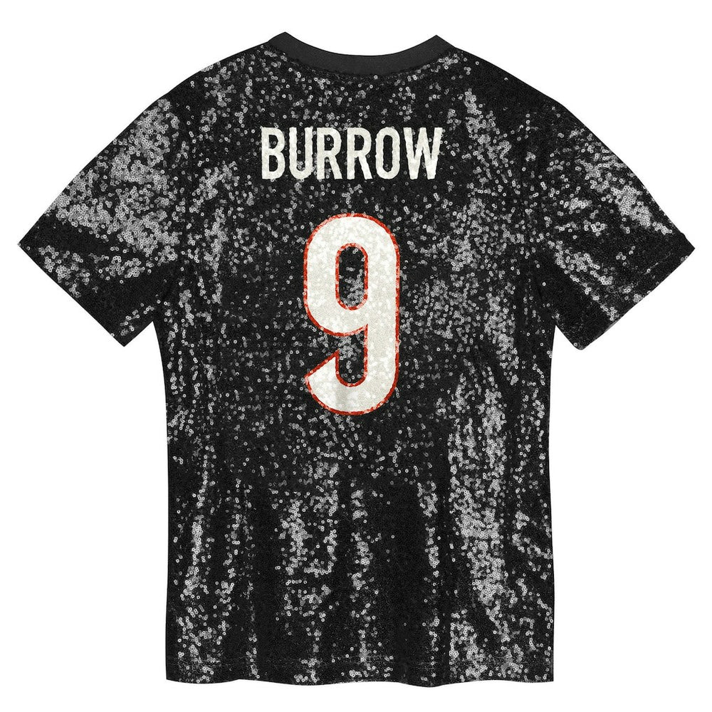 Cincinnati Bengals  Joe Burrow  Women's Player Name & Number V-Neck Fashion Jersey